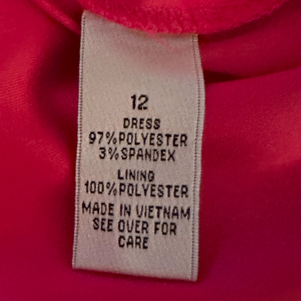 Alyx hot pink size 12 sleeveless sheath dress - Picture 8 of 10